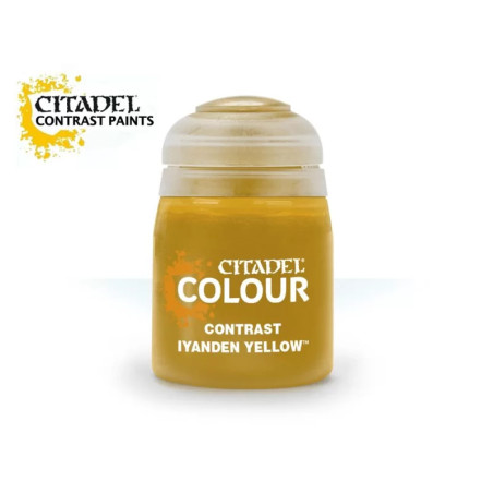 Citadel Colour Contrast Paint Iyanden Yellow 18ml