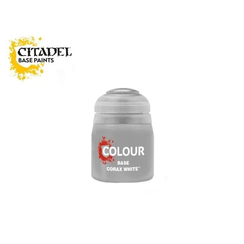 Citadel Colour Base Paint Corax White 12ml