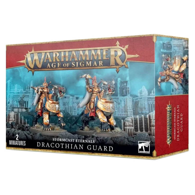 Warhammer Age of Sigmar Stormcast Eternals – Dracothian Guard 96-24 Warhammer Age of Sigmar Stormcast Eternals – Dracothian Guard 96-24
