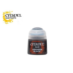 Citadel Colour Base Paint Abaddon Black 12ml