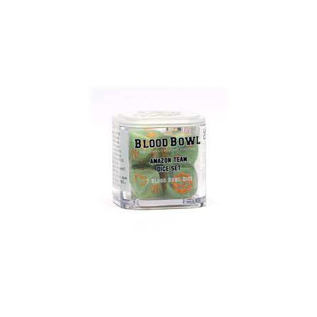 Blood Bowl Amazon Team Dice Set