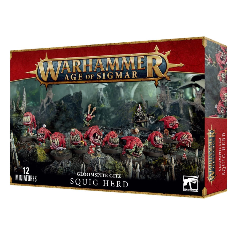 Warhammer Age of Sigmar Gloomspite Gtiz – Squig Herd 89-48 Warhammer Age of Sigmar Gloomspite Gtiz – Squig Herd 89-48