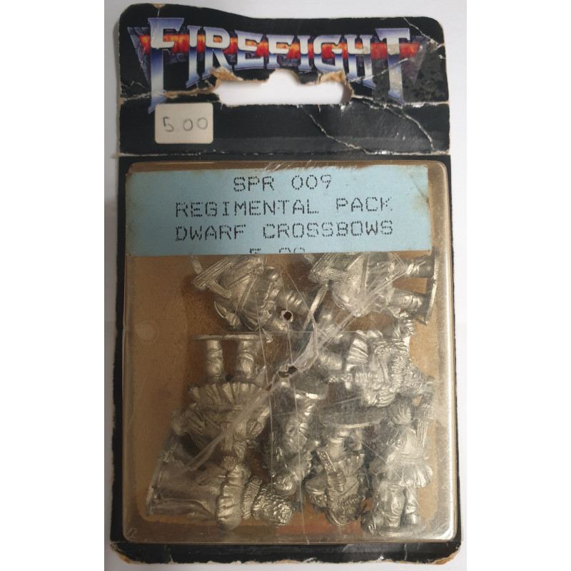 Firefight SPR 009 Regimental Pack Dwarf Crossbows