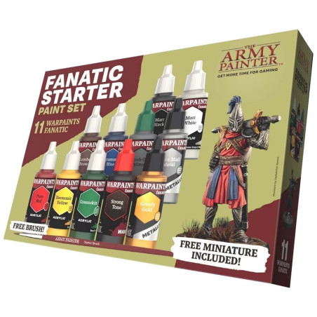 The Army Painter Fanatic Starter Paint Set