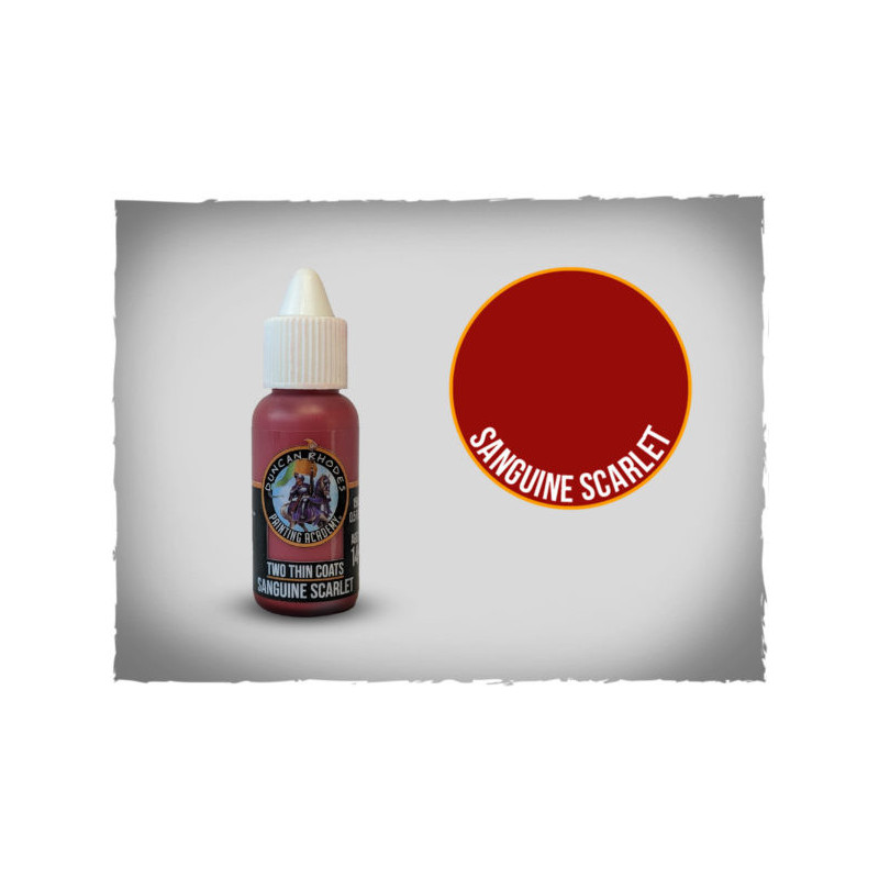 Two Thin Coat - Sanguine Scarlet