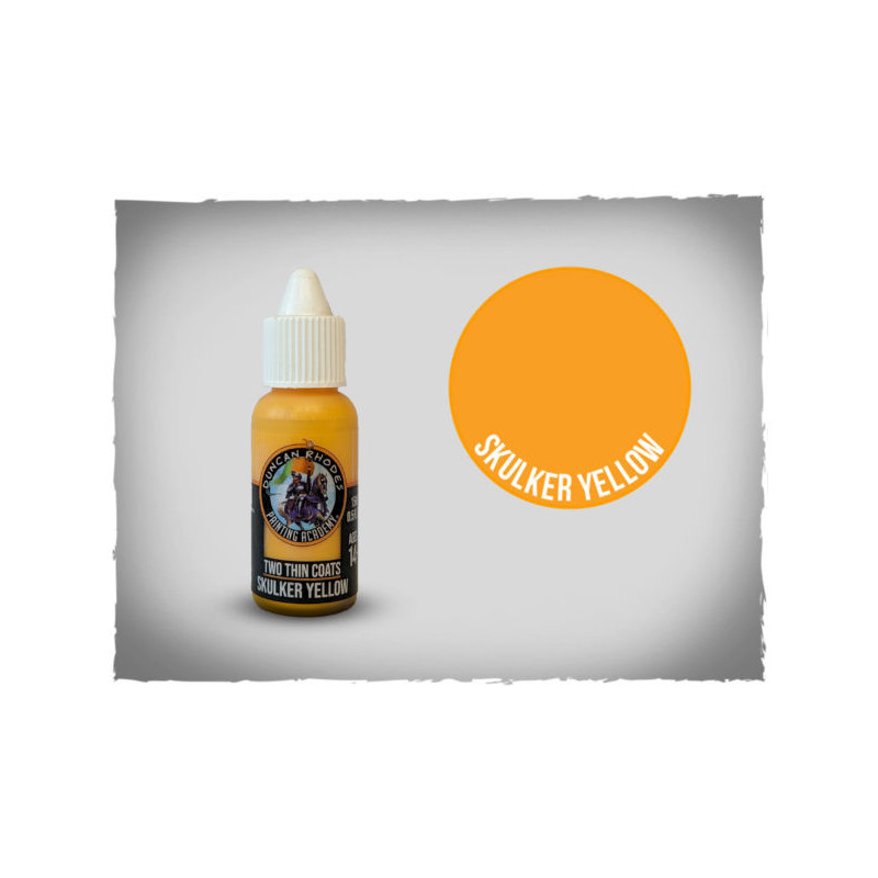Two Thin Coats - Skulker Yellow