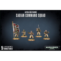Astra Militarum Cadian Command Squad