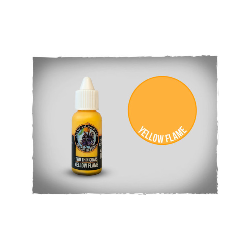 Two Thin Coats - Yellow Flame