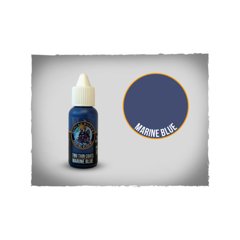 Two Thin Coats - Marine Blue