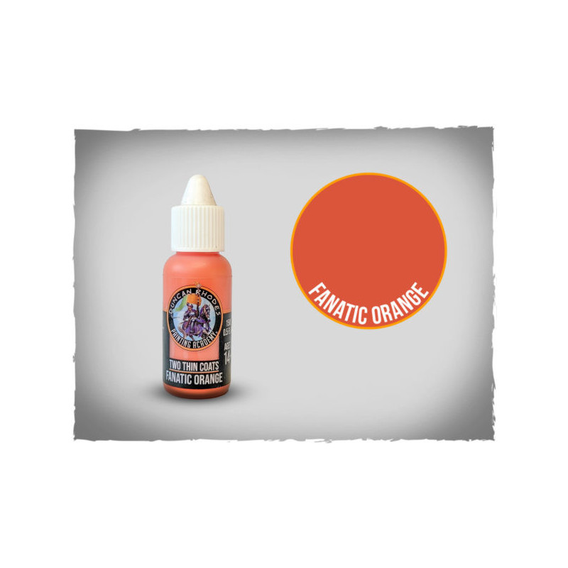 Two Thin Coats - Fanatic Orange