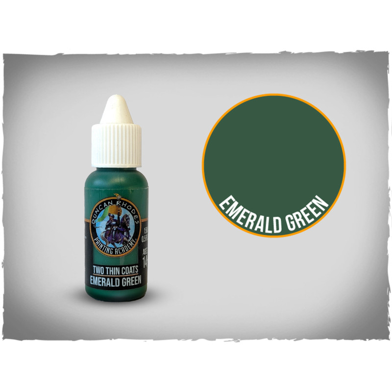 Two Thin Coats - Emerald Green
