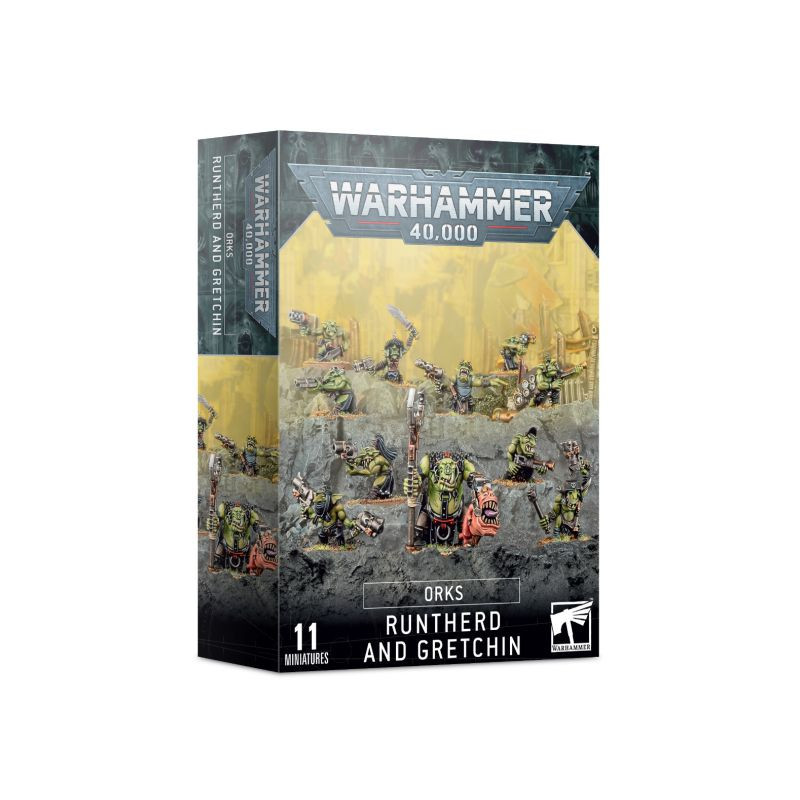 Orks Runtherd and Gretchin Orks Runtherd and Gretchin