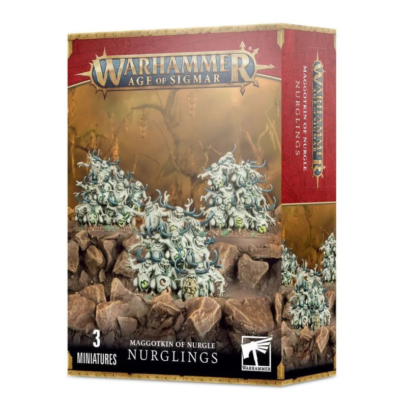 Warhammer Age of Sigmar Maggotkin of Nurgle Nurglings Warhammer Age of Sigmar Maggotkin of Nurgle Nurglings
