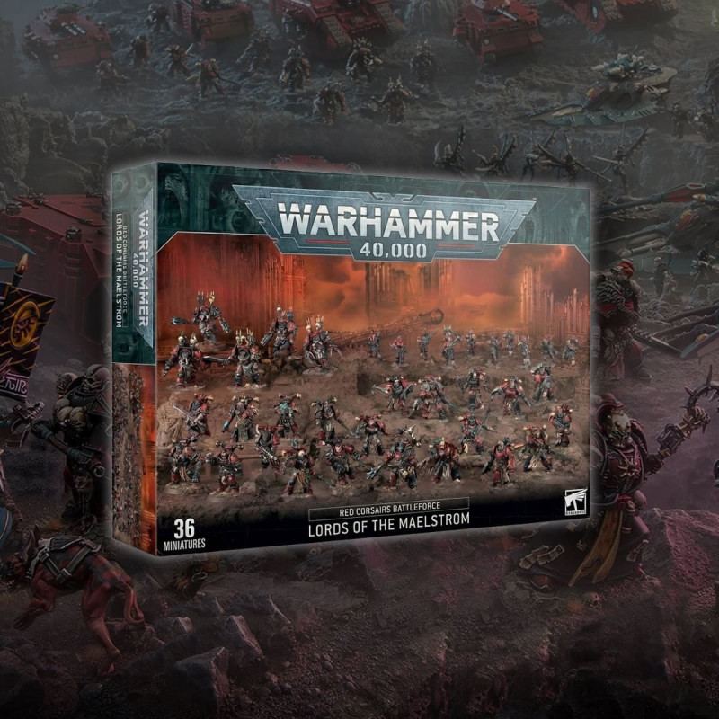 Warhammer 40k Red Corsairs Battleforce Lords of the Maelstrom
