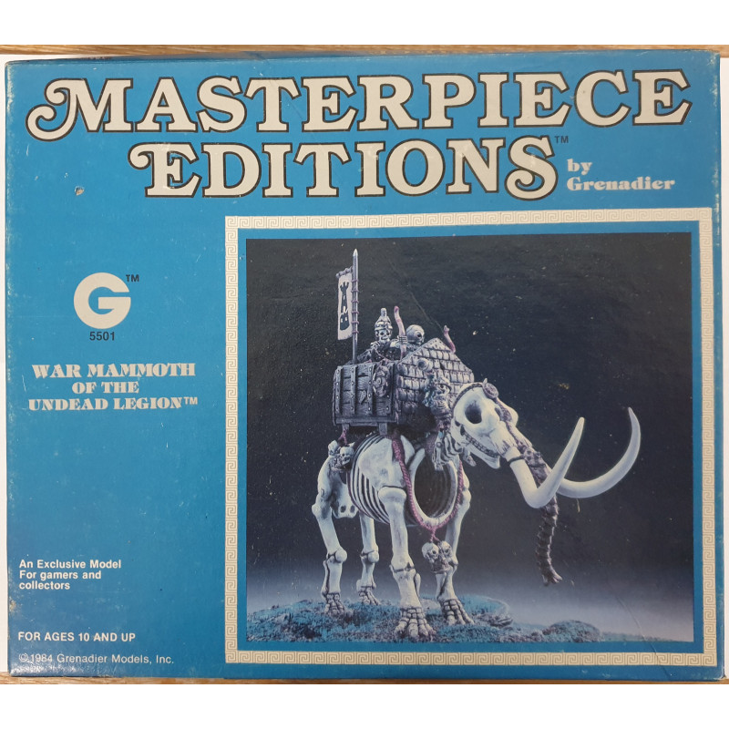 Grenadier Models - Masterpiece Editions - 5501 War Mammoth of the Undead Legion