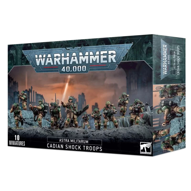Astra Militarum Cadian Shock Troops Astra Militarum Cadian Shock Troops