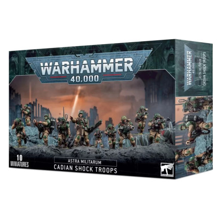 Astra Militarum Cadian Shock Troops