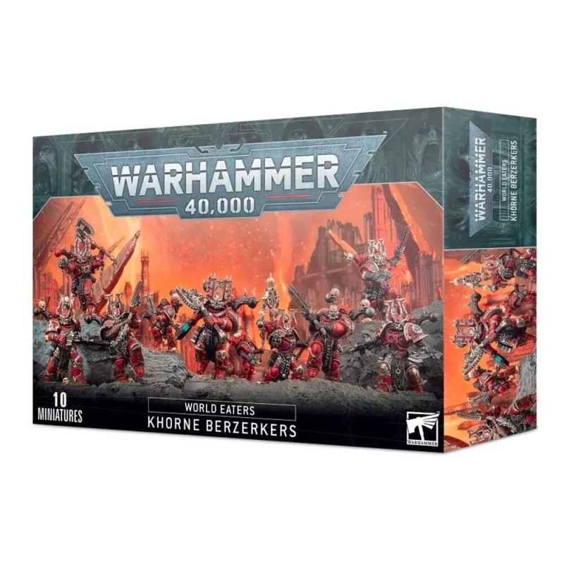 Warhammer 40k World Eaters Khorne Berzerkers Warhammer 40k World Eaters Khorne Berzerkers