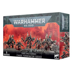 Warhammer 40k Chaos Space Marines Chaos Terminator Squad