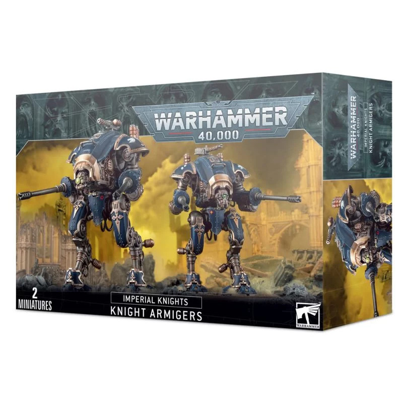 Warhammer 40k Imperial Knights Knight Armigers Warhammer 40k Imperial Knights Knight Armigers