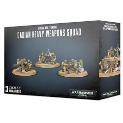 Astra Militarum Cadian Heavy Weapons Squad