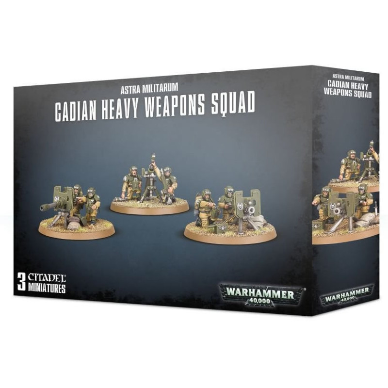 Astra Militarum Cadian Heavy Weapons Squad Astra Militarum Cadian Heavy Weapons Squad