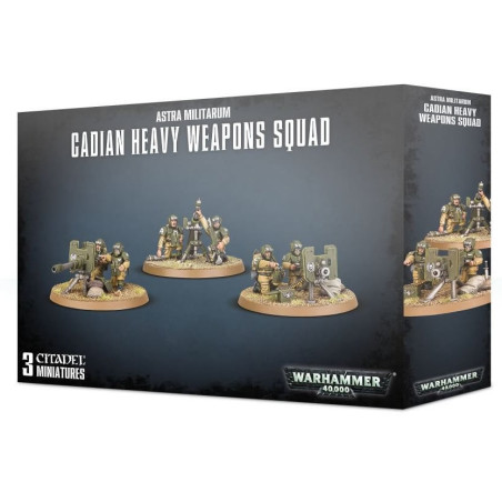 Astra Militarum Cadian Heavy Weapons Squad