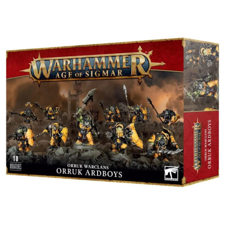 Warhammer Age of Sigmar Orruk Warclans Orruk Ardboys