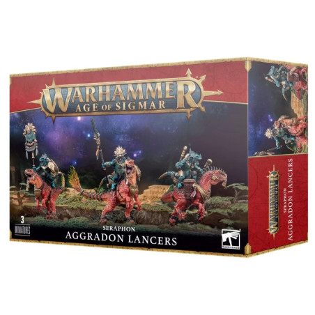 Warhammer Age of Sigmar Seraphon Aggradon Lancers