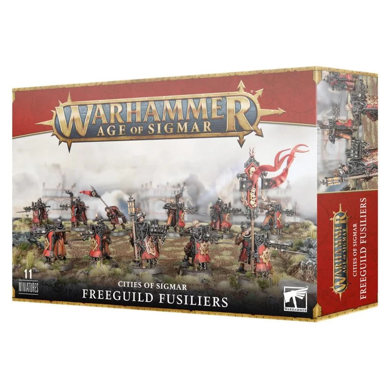 Warhammer Age of Sigmar Cities of Sigmar Freeguild Fusiliers Warhammer Age of Sigmar Cities of Sigmar Freeguild Fusiliers